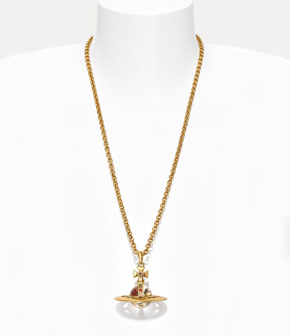 Vivienne Westwood small orb pendant necklace in GOLD